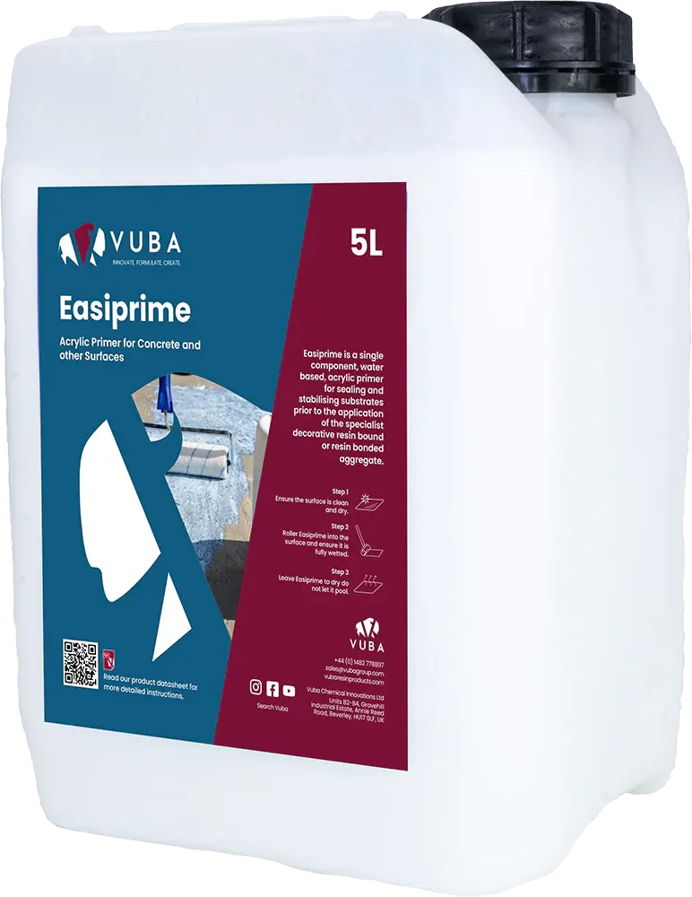 Easiprime - Acrylic Concrete Primer 5 Litre Vuba