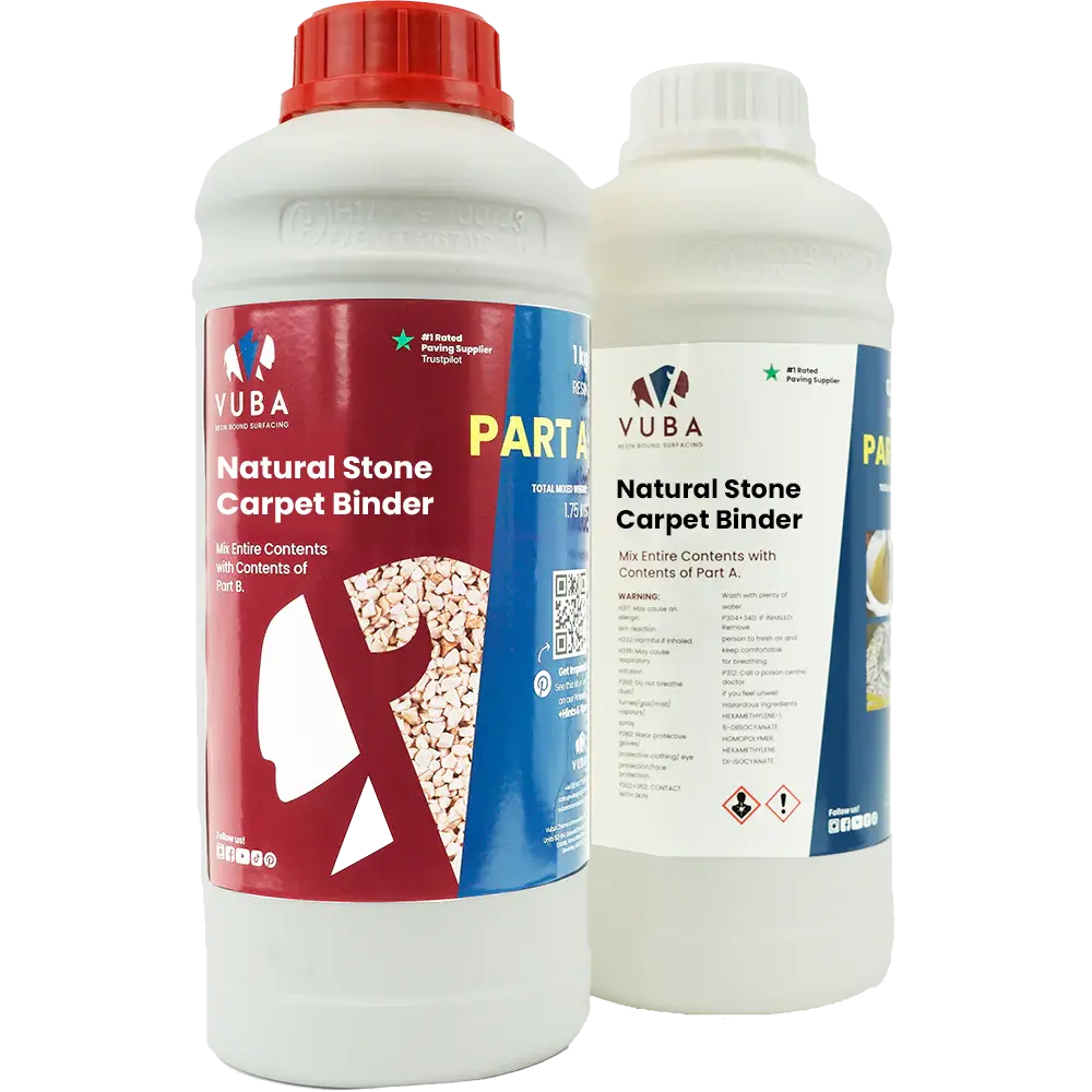 Natural Stone Carpet Binder - 2kg Vuba