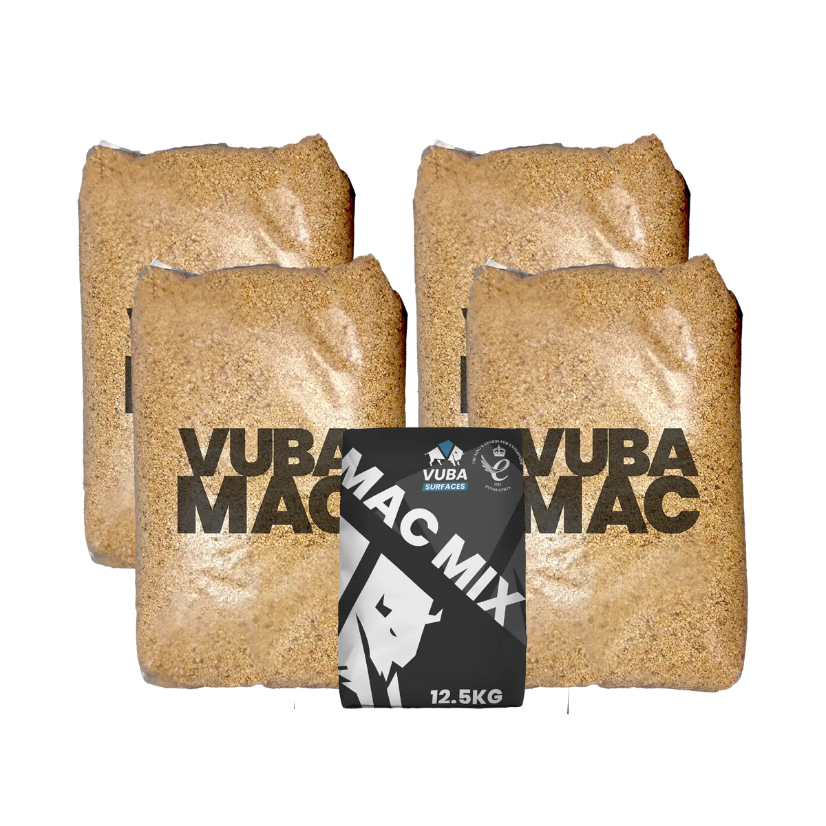 VubaMac Base System, Aggregate Kits & Binders | Vuba Surfaces