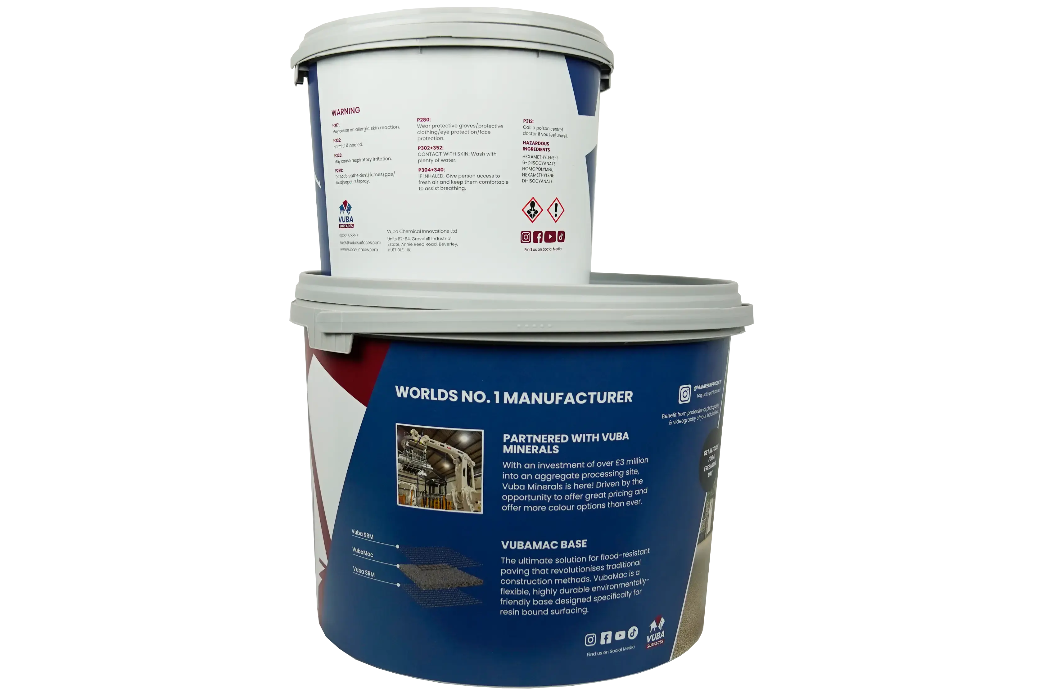 VubaMac Binder - 4.0kg Vuba Resin