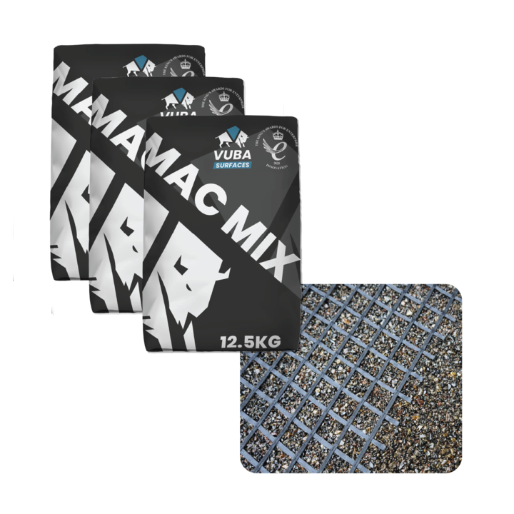 GrassMac Aggregate Kit (3 x 12.5kg MacMix & 25kg SBR)